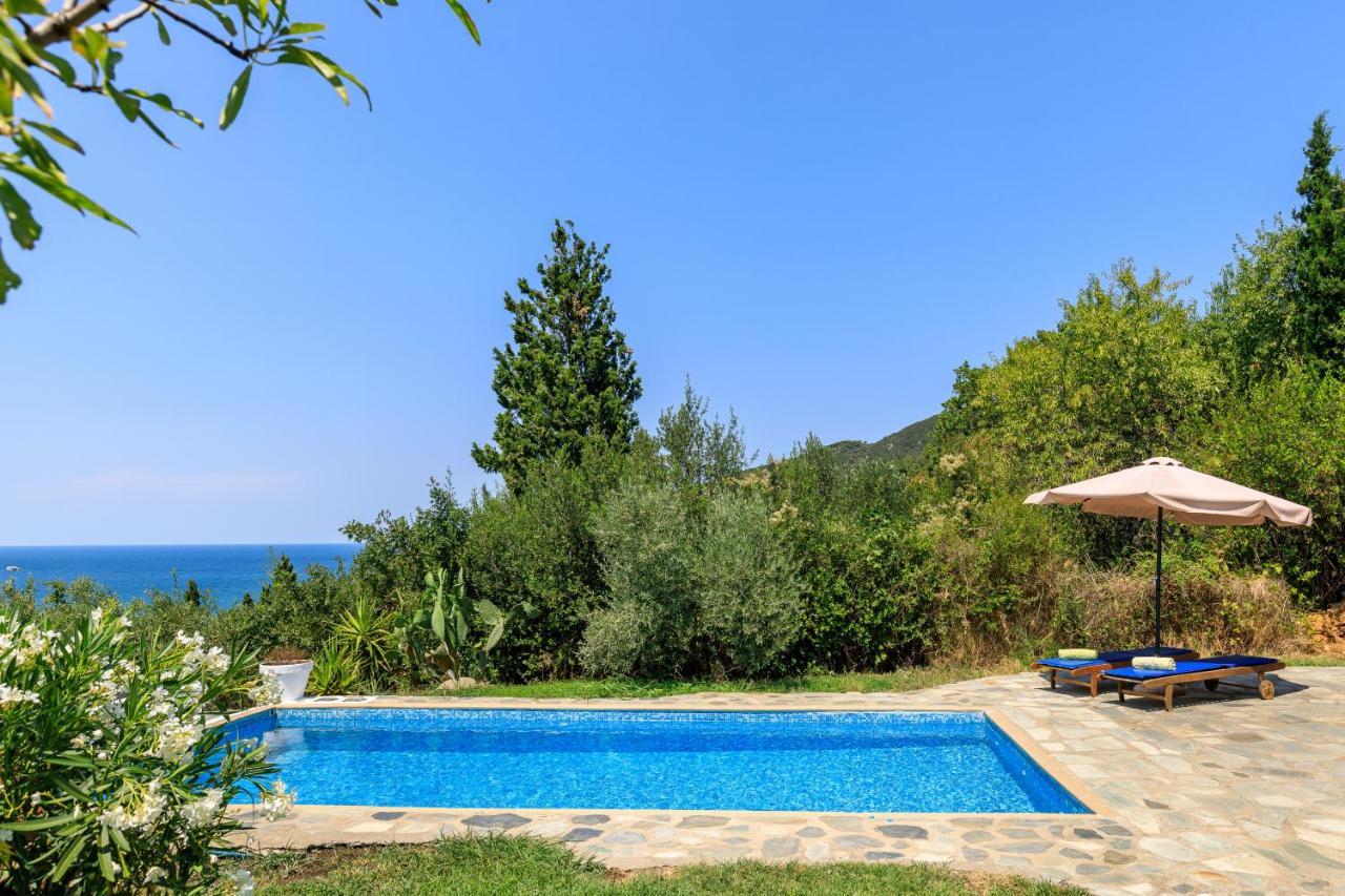 Villa Rodia With Swimming Pool On Skopelos Island 외부 사진