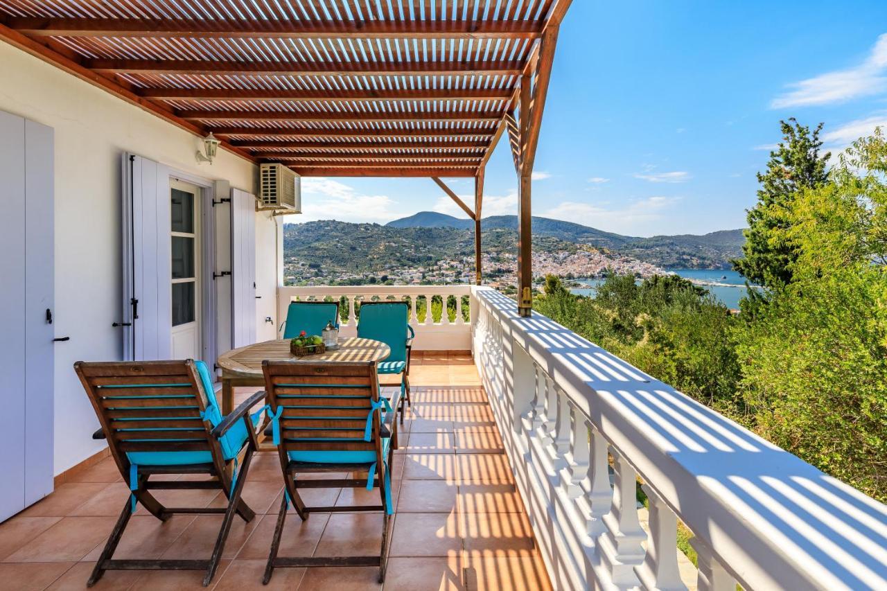 Villa Rodia With Swimming Pool On Skopelos Island 외부 사진
